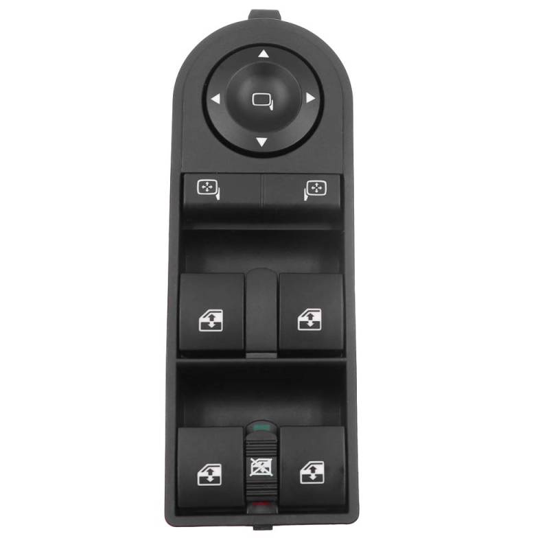 Elektrischer Fensterheber Knopf,Fensterheber Taste 13228699 Auto Elektrische Fenster Hauptschalter Powerfenster Master Switch Fit Gebrauch for Vauxhall Opel Fit Gebrauch for Astra H Zafira 62 40 447 1 von Crepundia