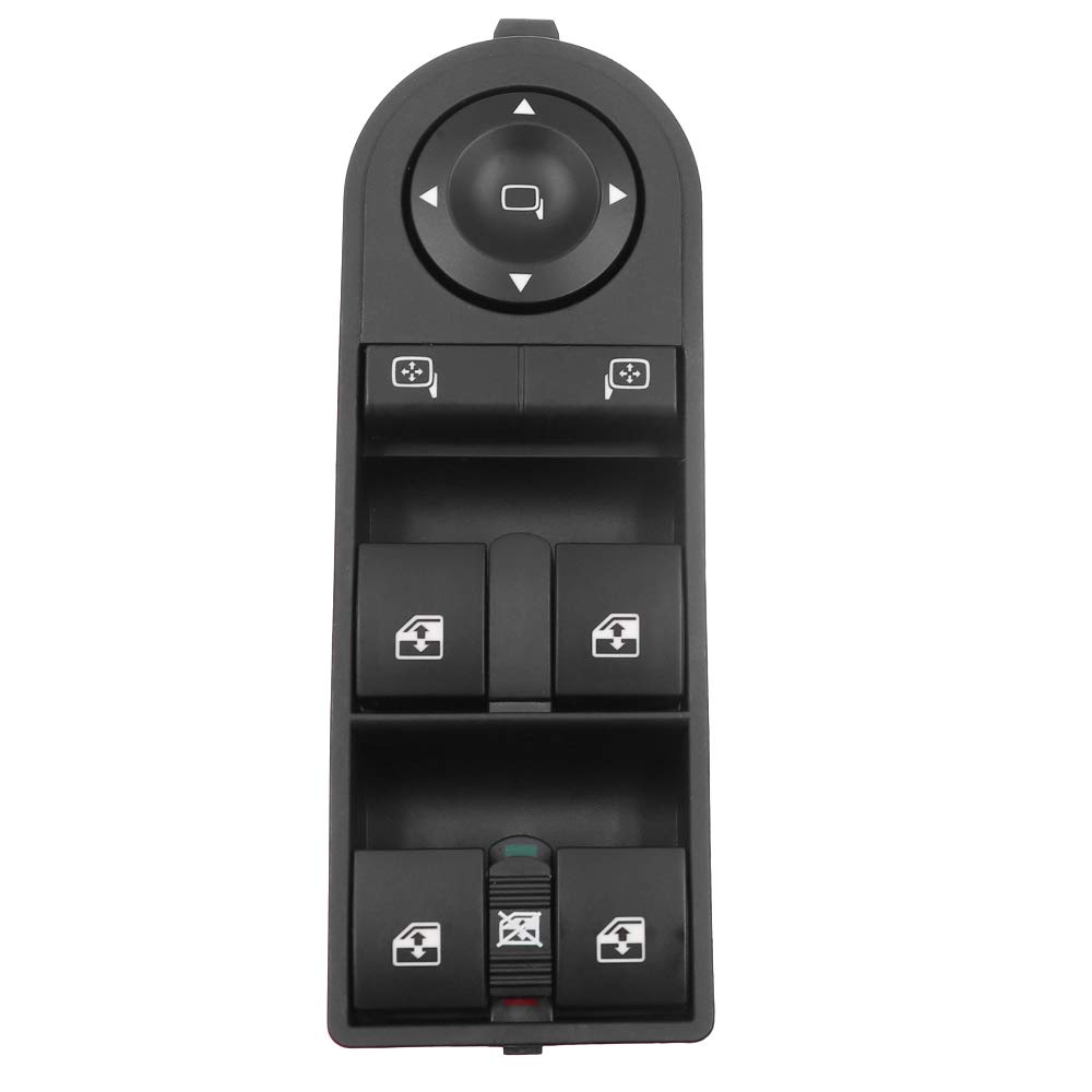 Elektrischer Fensterheber Knopf,Fensterheber Taste 13228699 Auto Elektrische Fenster Hauptschalter Powerfenster Master Switch Fit Gebrauch for Vauxhall Opel Fit Gebrauch for Astra H Zafira 62 40 447 1 Elektrischer Fensterheber Knopf,Fensterheber Taste 13228699 Auto Elektrische Fenster Hauptschalter Powerfenster Master Switch Fit Gebrauch for Vauxhall Opel Fit Gebrauch for Astra H Zafira 62 40 447 1 von Crepundia