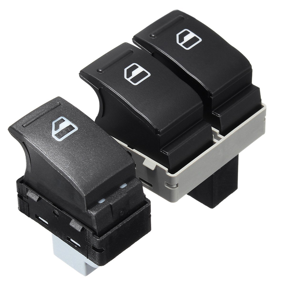 Elektrischer Fensterheber Knopf,Fensterheber Taste 2 stücke Auto Elektrische Fensterschalter Passagier + Fahrerseite 7E0959855A 7E0959855. FIT-VERWENDUNG FÜR VW Transporter T5 2005-2009 T6 2009-2014 Elektrischer Fensterheber Knopf,Fensterheber Taste 2 stücke Auto Elektrische Fensterschalter Passagier + Fahrerseite 7E0959855A 7E0959855. FIT-VERWENDUNG FÜR VW Transporter T5 2005-2009 T6 2009-2014 von Crepundia