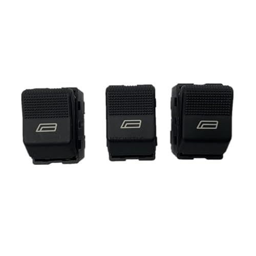 Elektrischer Fensterheber Knopf,Fensterheber Taste 3 STÜCKE Elektrische Power-Fensterschalter-Taste 6X0959855B. Gebrauch for VW Elektrischer Fensterheber Knopf,Fensterheber Taste 3 STÜCKE Elektrische Power-Fensterschalter-Taste 6X0959855B. Gebrauch for VW von Crepundia