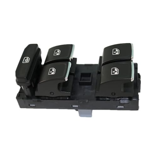 Elektrischer Fensterheber Knopf,Fensterheber Taste 5E0959857 Elektrische Power-Master-Fensterschalter-Schaltflächen Fit for Skoda Octavia 2013-2017 Auto Accessorie(5E0959857) von Crepundia