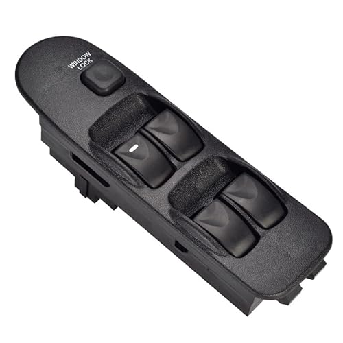 Elektrischer Fensterheber Knopf,Fensterheber Taste Elektrische Master-Fenster-Switch-Master-Macht-Front-linkes Auto-Zubehör FIT-Verwendung for Mitsubishi Carisma DA 1995-2006 OEM MR740599 von Crepundia