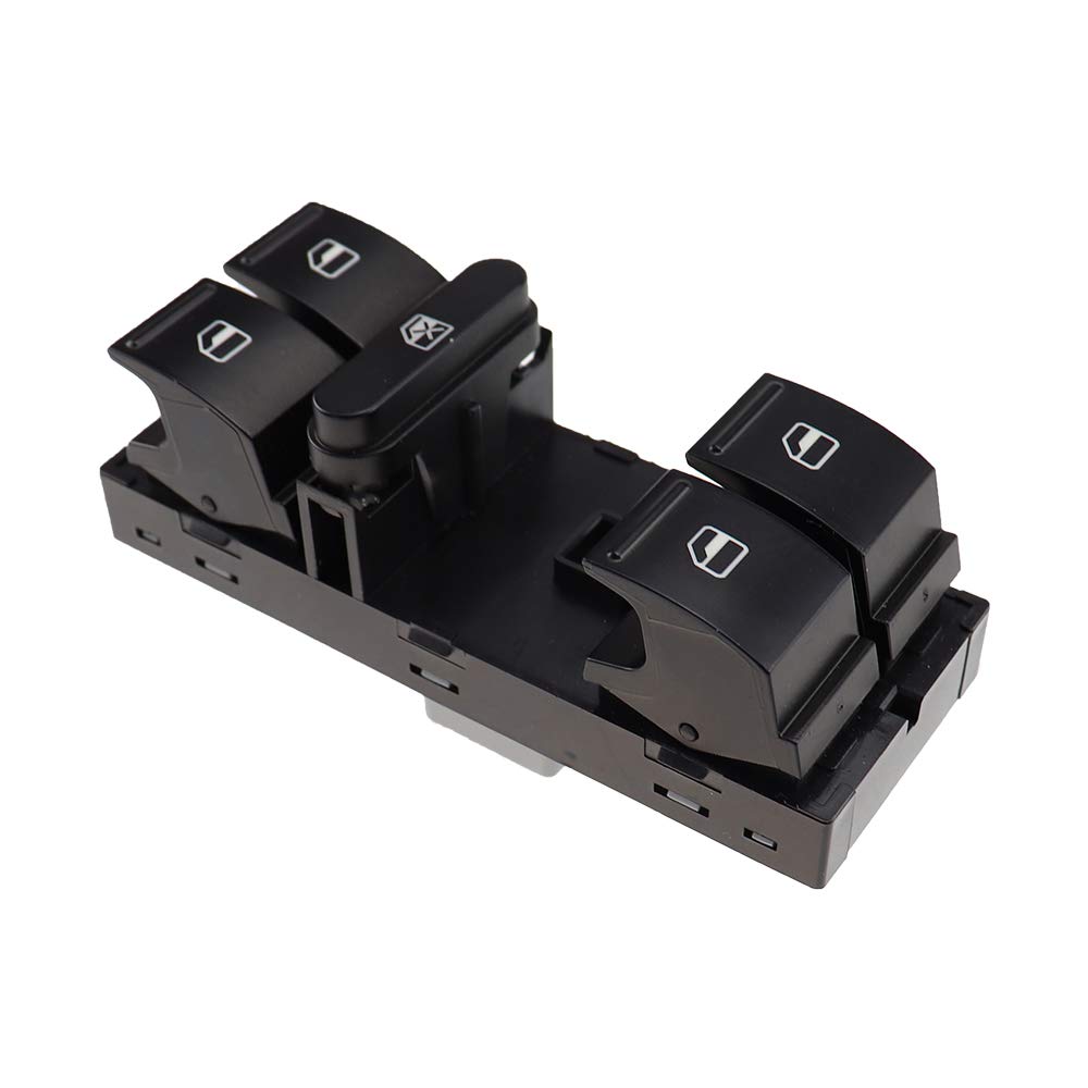 Elektrischer Fensterheber Knopf,Fensterheber Taste Master-Fenstersteuerungsschalter FIT FIT for Skoda Octavia Fabia Super B Yeti ABS + Metallkonsole 1Z0959858B 1Z0 959 858B 1ZD959856 Elektrischer Fensterheber Knopf,Fensterheber Taste Master-Fenstersteuerungsschalter FIT FIT for Skoda Octavia Fabia Super B Yeti ABS + Metallkonsole 1Z0959858B 1Z0 959 858B 1ZD959856 von Crepundia