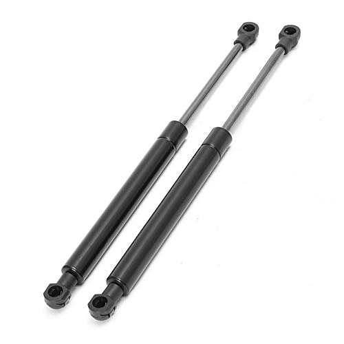 Gasfeder Motorhaube Dämpfer, 2 Stück Schwarze Haube Gasheber-Stützfederbein Dämpfer Kit fit verwendung for BMW E60 E61 525i / 528i / 530i Auto Autozubehör von Crepundia