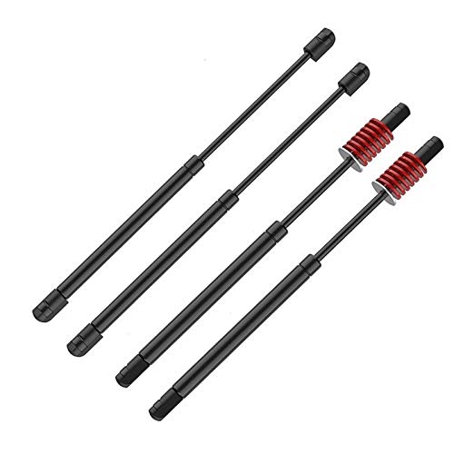 Gasfeder Motorhaube Dämpfer, 2ST Untere Kofferraum Aufzug Struts fit verwendung for Tesla 3 Boot-Gasfeder Shock Unterstützung Hydraulische Rod(4pcs Front and Rear) von Crepundia