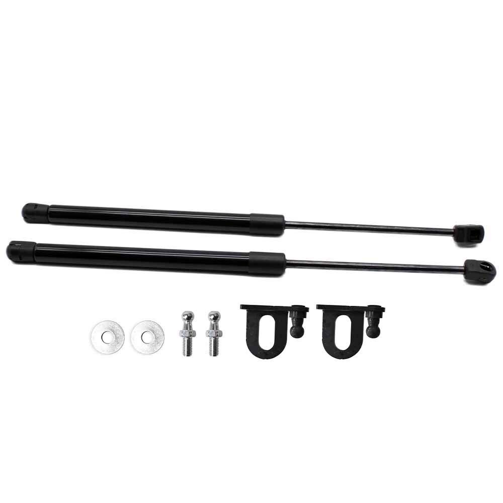 Gasfeder Motorhaube Dämpfer, Fit verwendung for Mk3 (6L) 2002-2008 Fronthaube Bonnet Modify Gas Struts Shock Dämpfer Aufzug Unterstützt Car-Styling Absorber(Normal Black) von Crepundia
