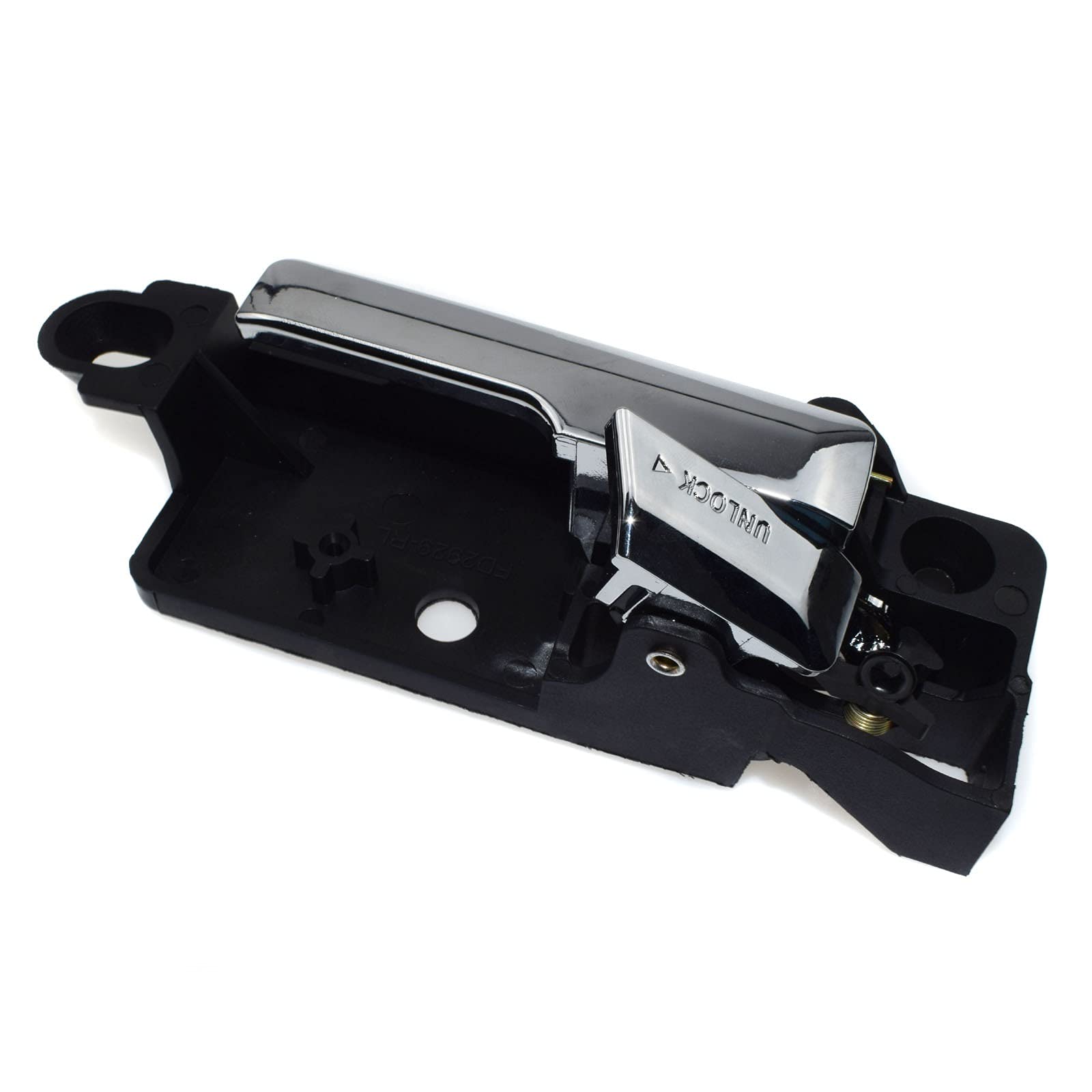 Innentürgriff Auto,Links Rechts 4 STÜCKE Front + hinten rechts + Links Chrom innen Innentürgriff Fit Verwendung für Ford Fusion, Mercury Mailand, Fit Verwendung für Lincoln MKZ Zephyr(Rear Left RL) von Crepundia