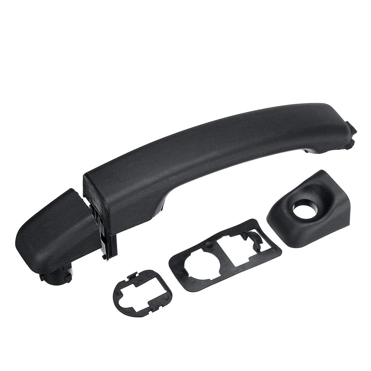 Innentürgriff Auto,Links Rechts Auto Linke Rechts Außen Schiebetür Griff Mit Halter 80607596 3R 806067794R. Geeignet Fit Verwenden Für ​Renault Master MK3. Vauxhall Movano MK2 201(Door Handle) von Crepundia