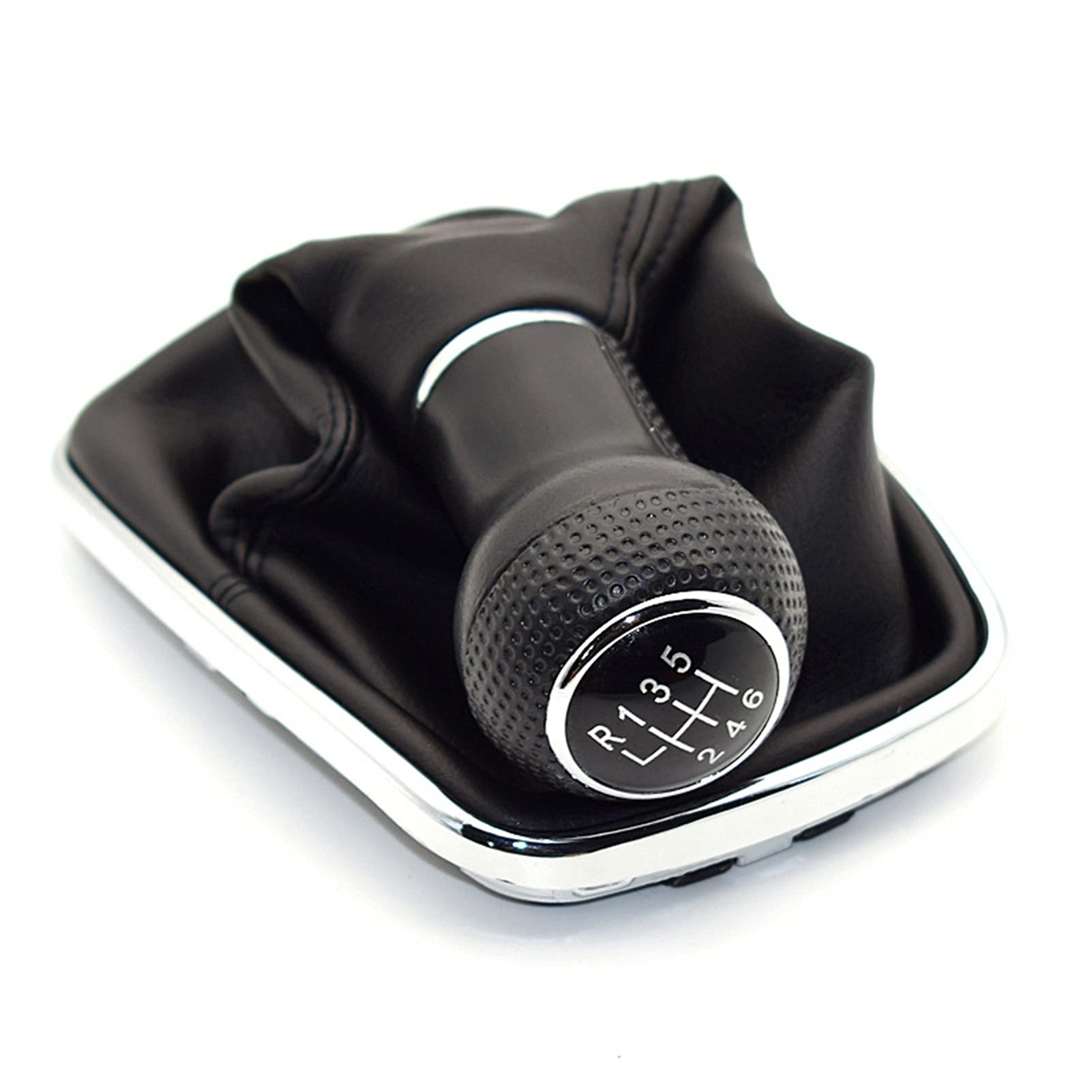 Leder Schaltknauf mit Naht,Naht Schaltknauf Rahmen 5/6 Geschwindigkeit 12mm Getriebe Umschaltknopf Hebelschalter Gamer-Boot Passend Für Volkswagen VW Golf 4. IV MK4 GTI R32 Bora Jetta 1999-2004.(6 Spe Leder Schaltknauf mit Naht,Naht Schaltknauf Rahmen 5/6 Geschwindigkeit 12mm Getriebe Umschaltknopf Hebelschalter Gamer-Boot Passend Für Volkswagen VW Golf 4. IV MK4 GTI R32 Bora Jetta 1999-2004.(6 Spe von Crepundia