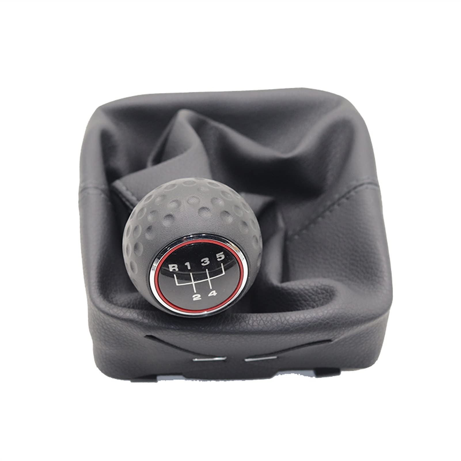 Leder Schaltknauf mit Naht,Naht Schaltknauf Rahmen 5 Geschwindigkeitsauto-Gang-Umschaltknopf Mit Gaitor-Boot-Abdeckung Passend Für VW. Polo 9N 9N2 2002-2009 GAITOR Shift Boot Gamer/Frame/Chrome(Ty Leder Schaltknauf mit Naht,Naht Schaltknauf Rahmen 5 Geschwindigkeitsauto-Gang-Umschaltknopf Mit Gaitor-Boot-Abdeckung Passend Für VW. Polo 9N 9N2 2002-2009 GAITOR Shift Boot Gamer/Frame/Chrome(Ty von Crepundia