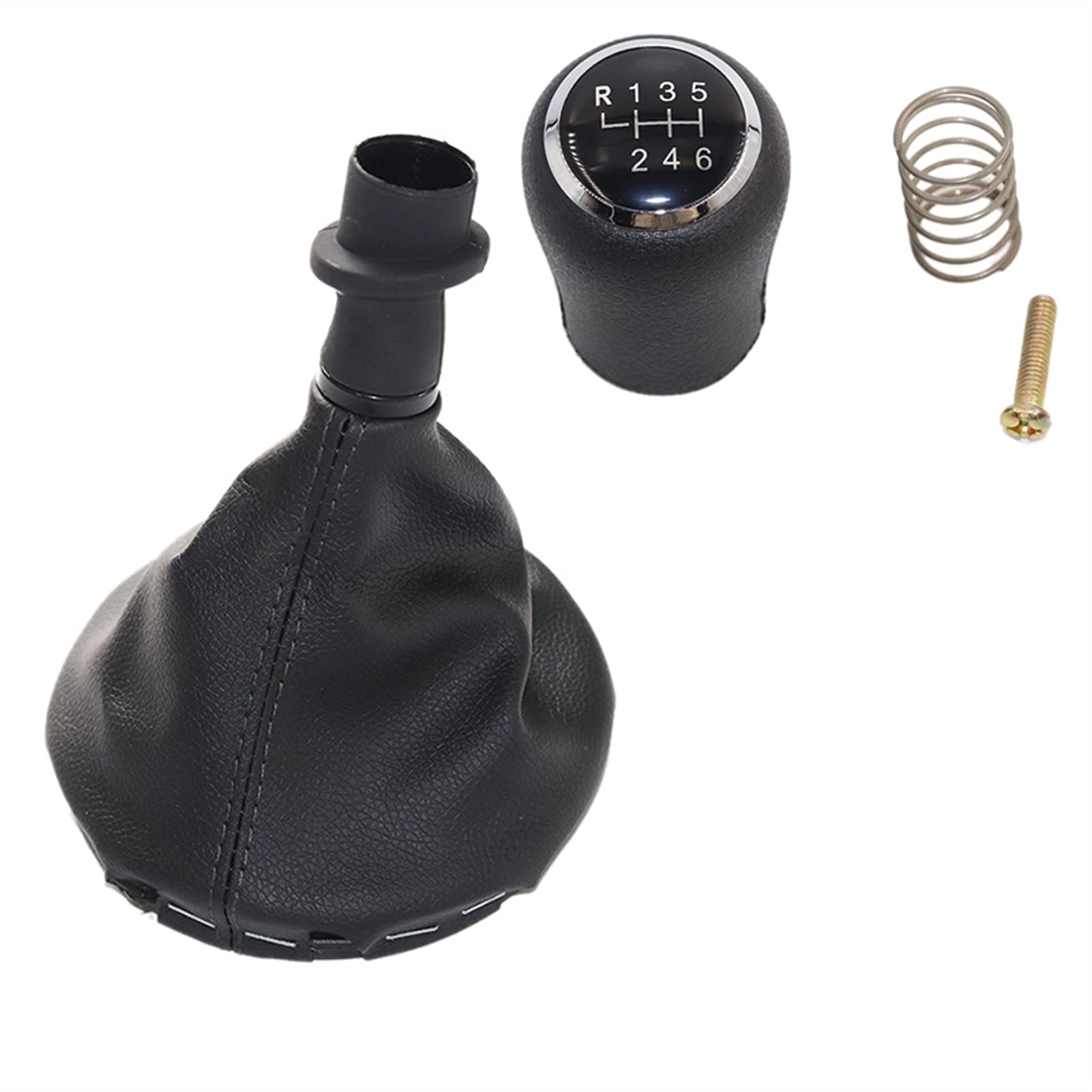 Leder Schaltknauf mit Naht,Naht Schaltknauf Rahmen Auto-Gang-Umschaltknopf 5/6 Geschwindigkeitsgetriebehebel-Stick-Gaiter-Boot-Abdeckung Passend Für VW. Transporter. T5 T5.1 T6 2003 2005-2015(6 Speed Leder Schaltknauf mit Naht,Naht Schaltknauf Rahmen Auto-Gang-Umschaltknopf 5/6 Geschwindigkeitsgetriebehebel-Stick-Gaiter-Boot-Abdeckung Passend Für VW. Transporter. T5 T5.1 T6 2003 2005-2015(6 Speed von Crepundia