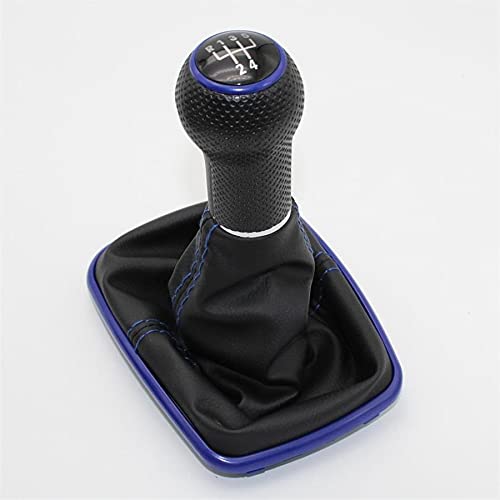 Leder Schaltknauf mit Naht,Naht Schaltknauf Rahmen Passend Für Den Sitz Leon 2000 2001 Toledo 1999 2000 2001 Auto-Styling Auto 5/6 Geschwindigkeit 12mm Blue Line Gang Stick Umschaltknopf Mit Lederstie Leder Schaltknauf mit Naht,Naht Schaltknauf Rahmen Passend Für Den Sitz Leon 2000 2001 Toledo 1999 2000 2001 Auto-Styling Auto 5/6 Geschwindigkeit 12mm Blue Line Gang Stick Umschaltknopf Mit Lederstie von Crepundia