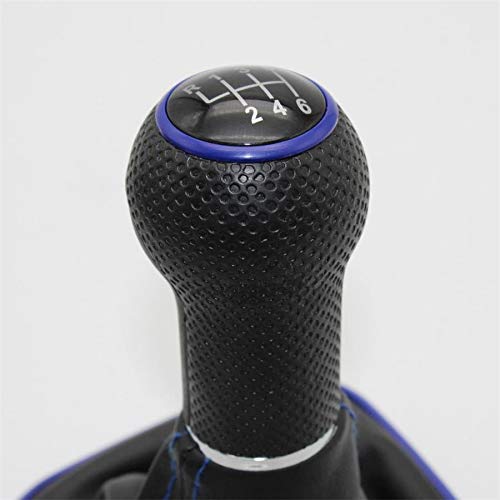 Leder Schaltknauf mit Naht,Naht Schaltknauf Rahmen Passend Für Den Sitz Leon 2000 2001 Toledo 1999 2000 2001 Auto-Styling Auto 5/6 Geschwindigkeit 12mm Blue Line Gang Stick Umschaltknopf Mit Lederstie Leder Schaltknauf mit Naht,Naht Schaltknauf Rahmen Passend Für Den Sitz Leon 2000 2001 Toledo 1999 2000 2001 Auto-Styling Auto 5/6 Geschwindigkeit 12mm Blue Line Gang Stick Umschaltknopf Mit Lederstie von Crepundia