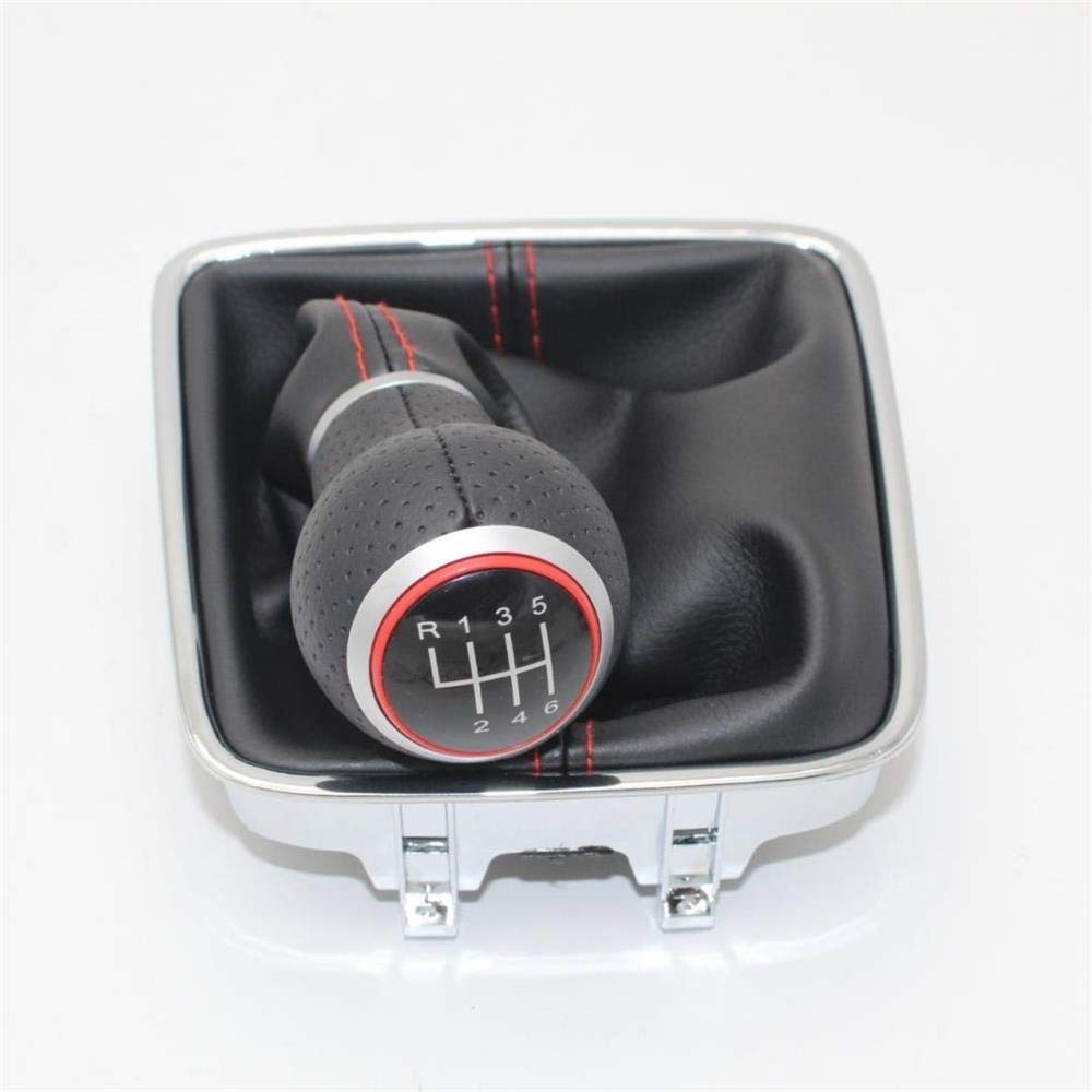 Leder Schaltknauf mit Naht,Naht Schaltknauf Rahmen Passend Für VW Golf Plus 2005 2006 2007 2008 2009 2009 2011 2012 2012 2013 2014 Auto-Styling 5/6 Geschwindigkeitsauto-Gang-Stick-Schaltknöpfe-Lederst Leder Schaltknauf mit Naht,Naht Schaltknauf Rahmen Passend Für VW Golf Plus 2005 2006 2007 2008 2009 2009 2011 2012 2012 2013 2014 Auto-Styling 5/6 Geschwindigkeitsauto-Gang-Stick-Schaltknöpfe-Lederst von Crepundia