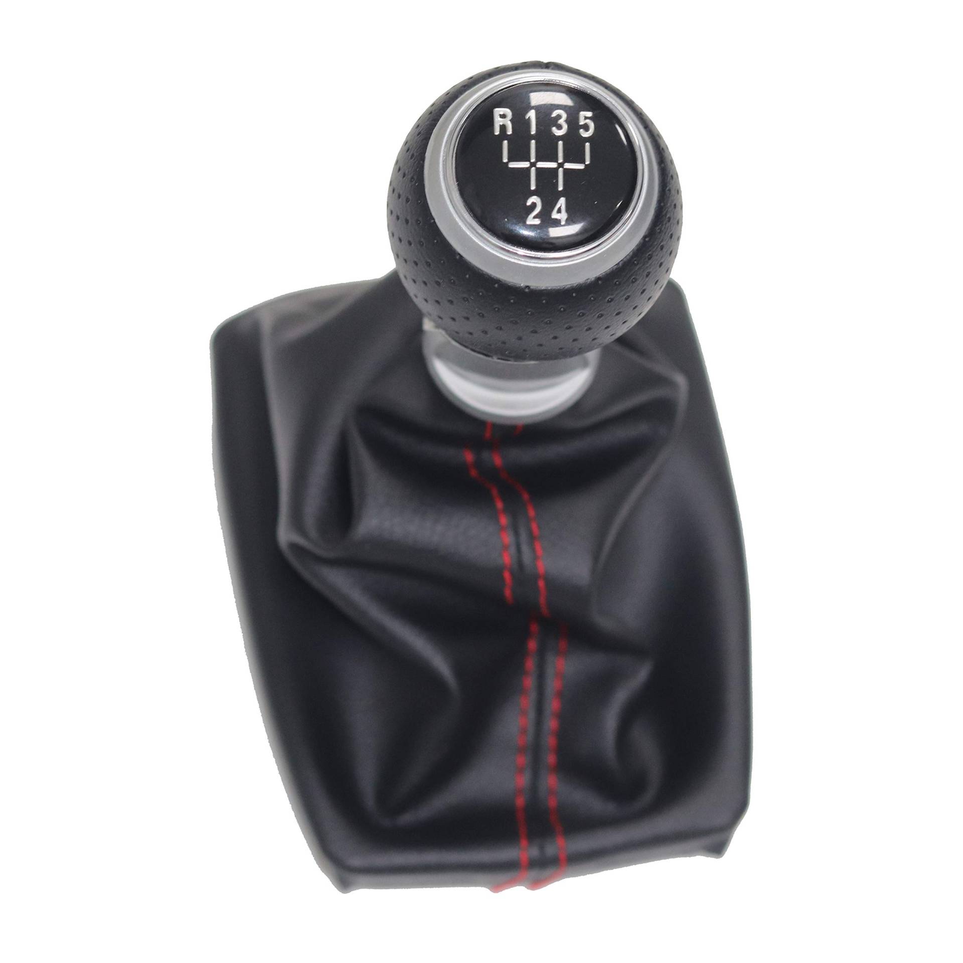 Leder Schaltknauf mit Naht,Naht Schaltknauf Rahmen Rote Linie Auto-Gang-Umschaltknopf-Gamer-Boot-Abdeckungs-Passend Für A4 8E B6 B7 2000 2001 2002 2002 2003 2004 2005 2006 2007 2008 2008(R12345 silver Leder Schaltknauf mit Naht,Naht Schaltknauf Rahmen Rote Linie Auto-Gang-Umschaltknopf-Gamer-Boot-Abdeckungs-Passend Für A4 8E B6 B7 2000 2001 2002 2002 2003 2004 2005 2006 2007 2008 2008(R12345 silver von Crepundia