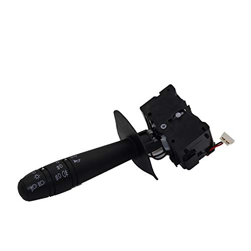 Lenkstockschalter Blinkerschalter, Blinker Signal Wischerlenksäulen-Stiel-Anzeige Lichtschalter for den Einsatz mit Renault Megane Kangoo Express 7701044279.7701045865,251439 von Crepundia