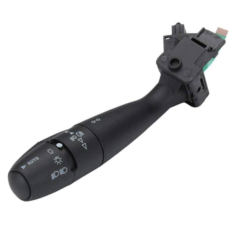 Lenkstockschalter Blinkerschalter, Kombination Auto Blinker Anzeige Transfer Schalter Lenksäule Hupe Auto 96477533XT for Den Einsatz Mit 206 207 307 406 407 807(Auto) von Crepundia