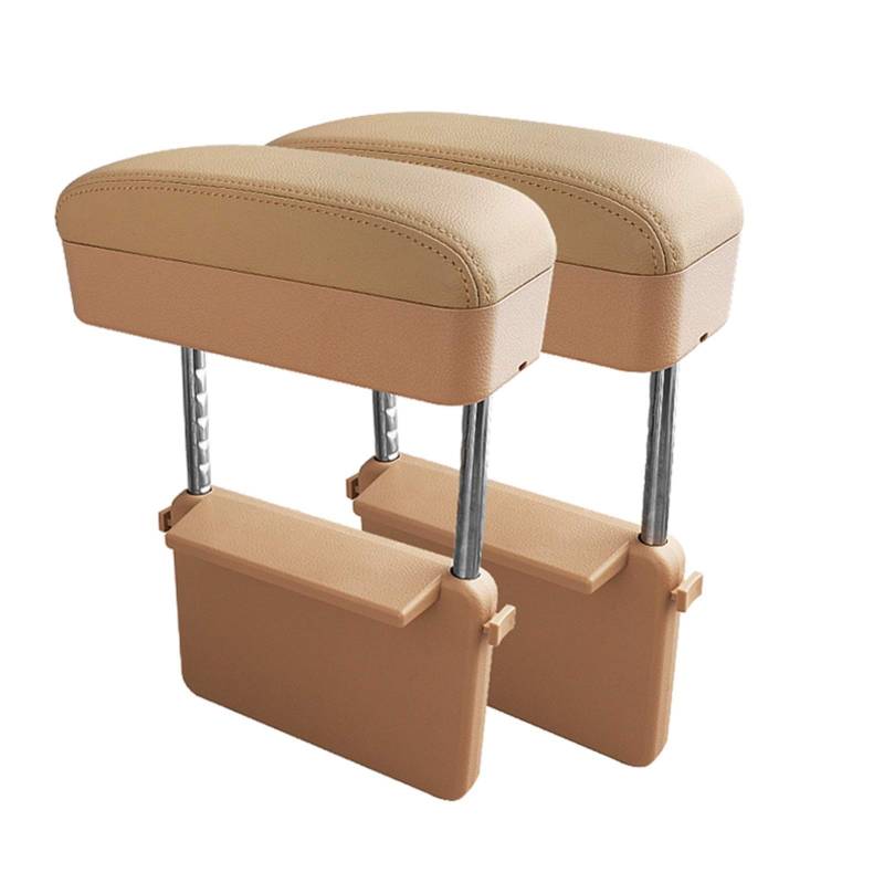 Mittelkonsole Armlehne Staufach, Armlehnenbox fürs Auto, Ellenbogenstütze, verstellbar, Organizer Passend für Autositzlücken, Armlehnenbox, passend Passend für Autos, Autozubehör, Armlehnenkissen, uni von Crepundia
