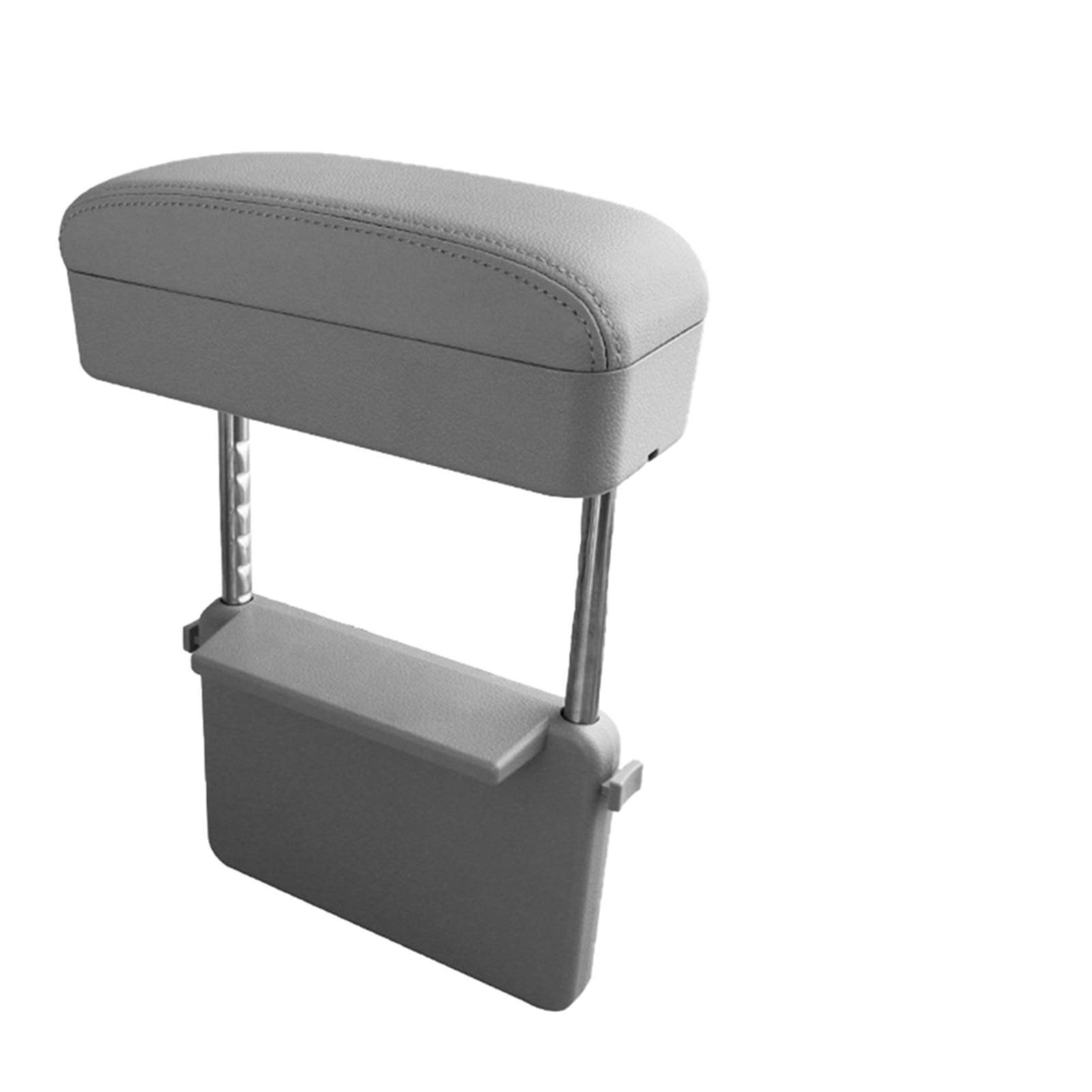 Mittelkonsole Armlehne Staufach, Universal Auto Armlehne einstellbare Schachtel des Handy-Innenraums Zentral-Ellenbogen-Unterstützung Armlehnen-Auto-Styling(Grey Type 1) von Crepundia