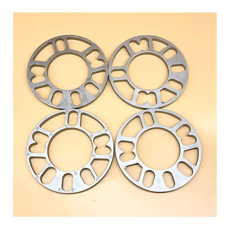Spurverbreiterung Pro-Spacer System, 4 STÜCK/Set 3mm 5mm 8mm 10mm Universal Aluminium Fit 4 & 5lativ Auto Rad Spacer SHIMS Teller 4x100 4x114.3 5x100 5x108 5x114.3 5x120(8mm) von Crepundia