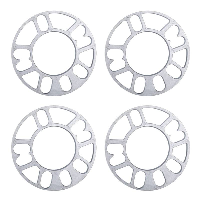 Spurverbreiterung Pro-Spacer System, 4 stücke dichtungen 4 5 latplatte 5mm 8mm 10mm modifizierte aluminiumlegierung spur universal adapter hub auto ET. Radabstandshalter weiteten sich(8mm) von Crepundia