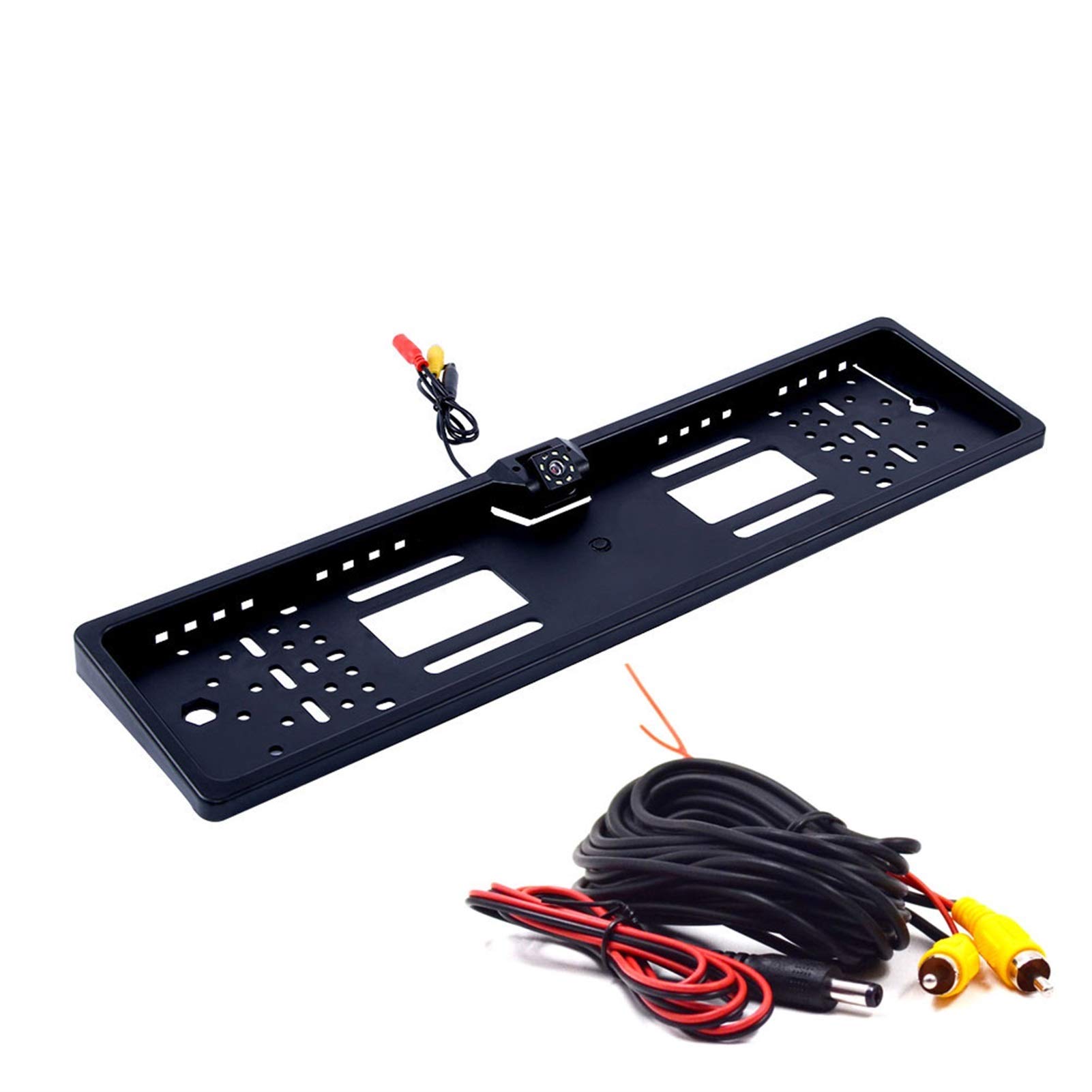 Universal Kennzeichenhalter Auto, RückseiteWaterproof Kennzeichenrahmen Rückwärts Nachtsicht-Backup-Kamera(8) von Crepundia