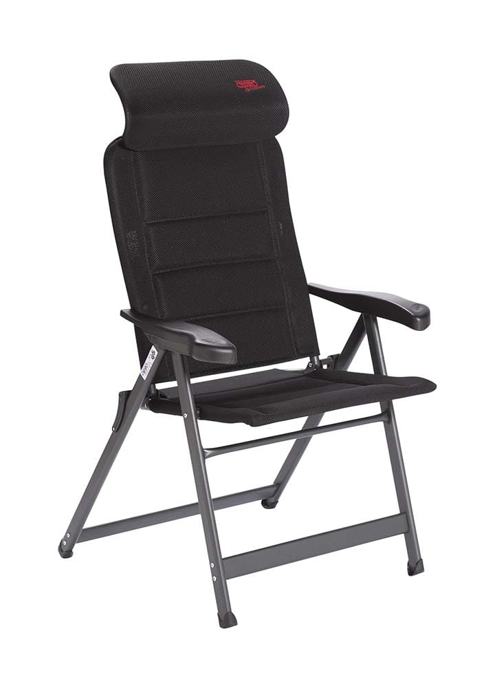 Crespo, Aluminium, Schwarz, Einheitsgröße Chair von Crespo