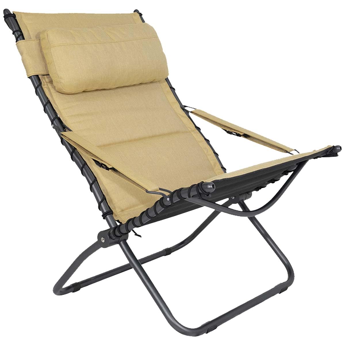 Crespo Campingstuhl AP 262 Tex Comfort Garten Liege Stuhl Lounger Klappstuhl Alu gelb Crespo Campingstuhl AP 262 Tex Comfort Garten Liege Stuhl Lounger Klappstuhl Alu gelb von Crespo