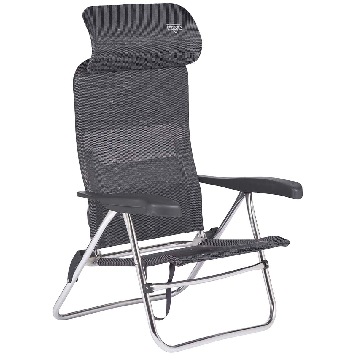 Crespo Strandstuhl AL 205 Compact Camping Garten Liege Stuhl Klappstuhl Klappbar Dunkelgrau Crespo Strandstuhl AL 205 Compact Camping Garten Liege Stuhl Klappstuhl Klappbar Dunkelgrau von Crespo