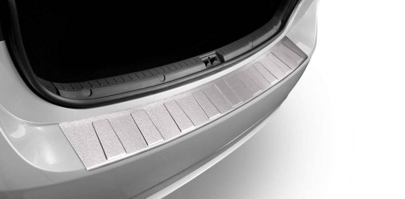 Edelstahl Ladekantenschutz Heckleiste maßgefertigt, kompatibel mit Toyota Verso (2013-2018) Hatchback 5 von Croni