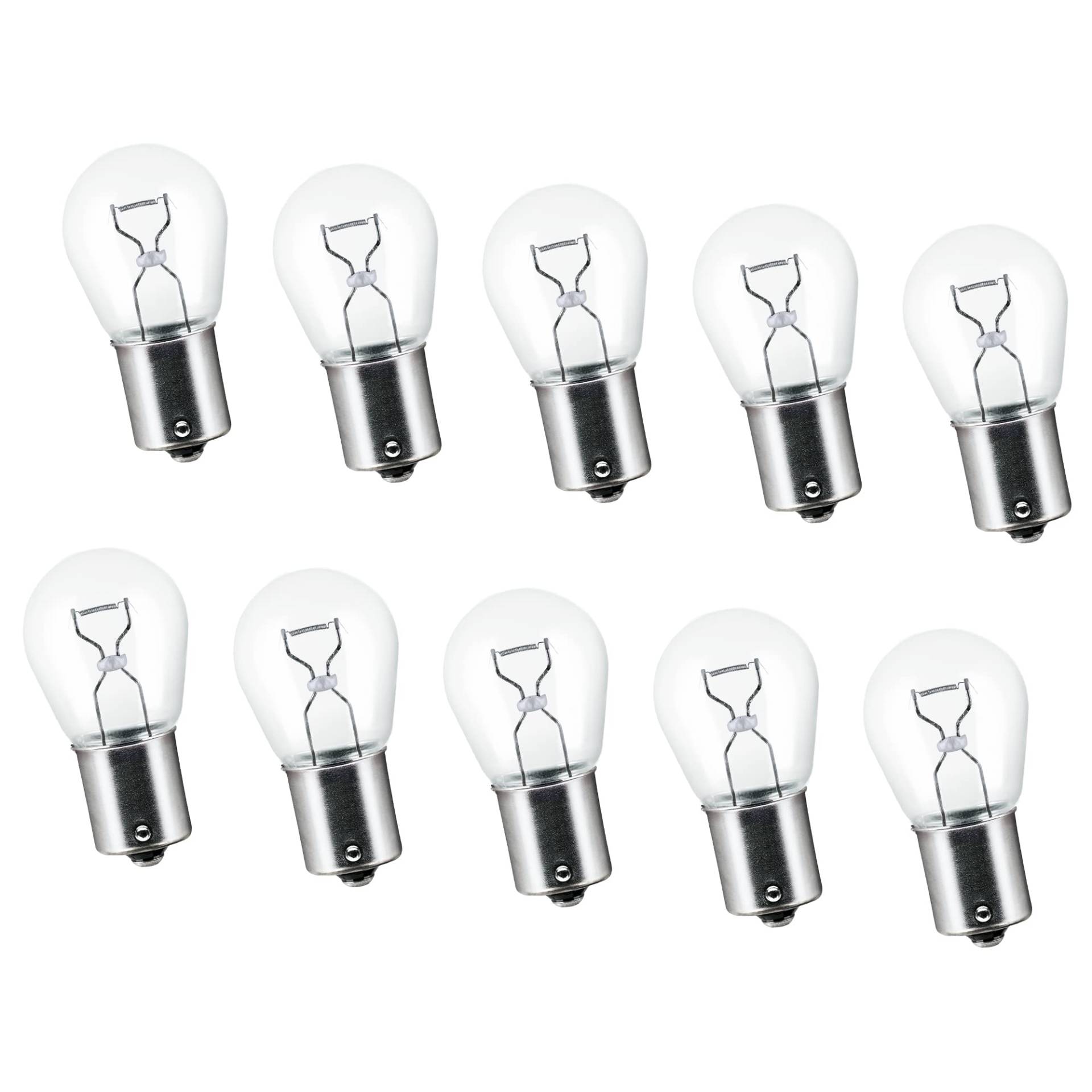 Crono 10x P21W Classic BA15s 12 V 21 Watt Kugellampe Glühlampe Glühbirne von Crono