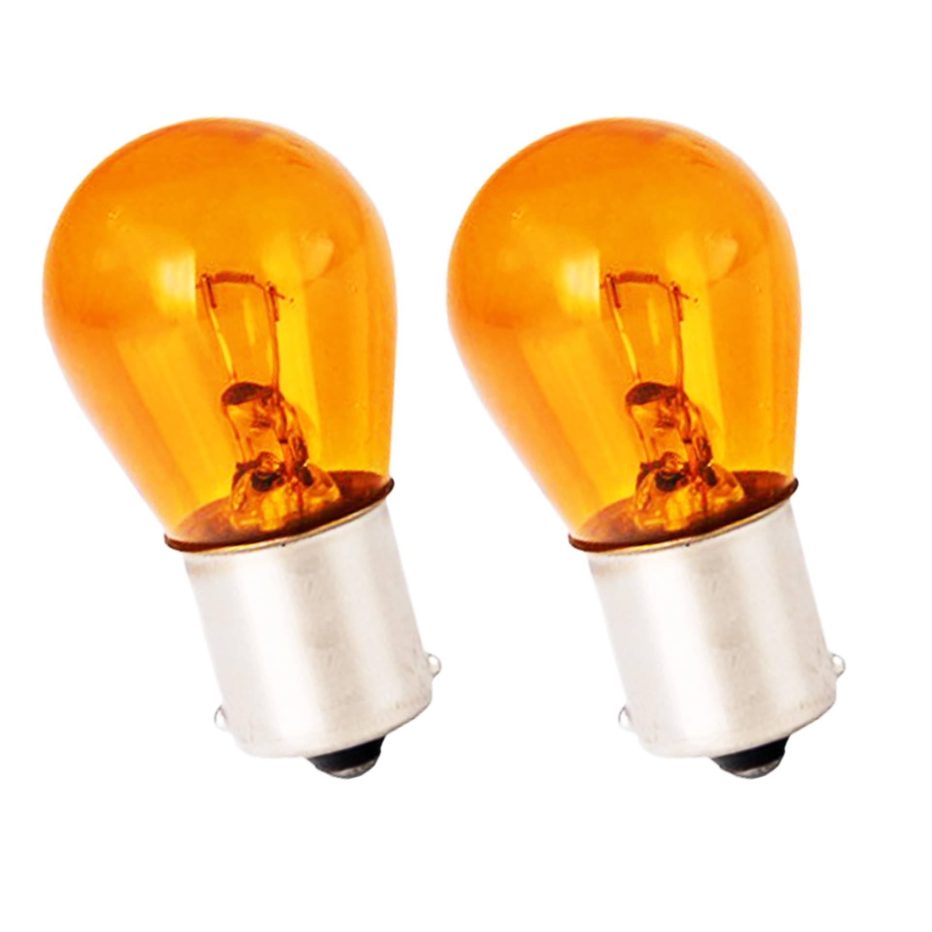 2x P21 12V 21W BA15s Orange Halogenlampe Auto Blinkerlampe Glühlampe Blinker von Crono