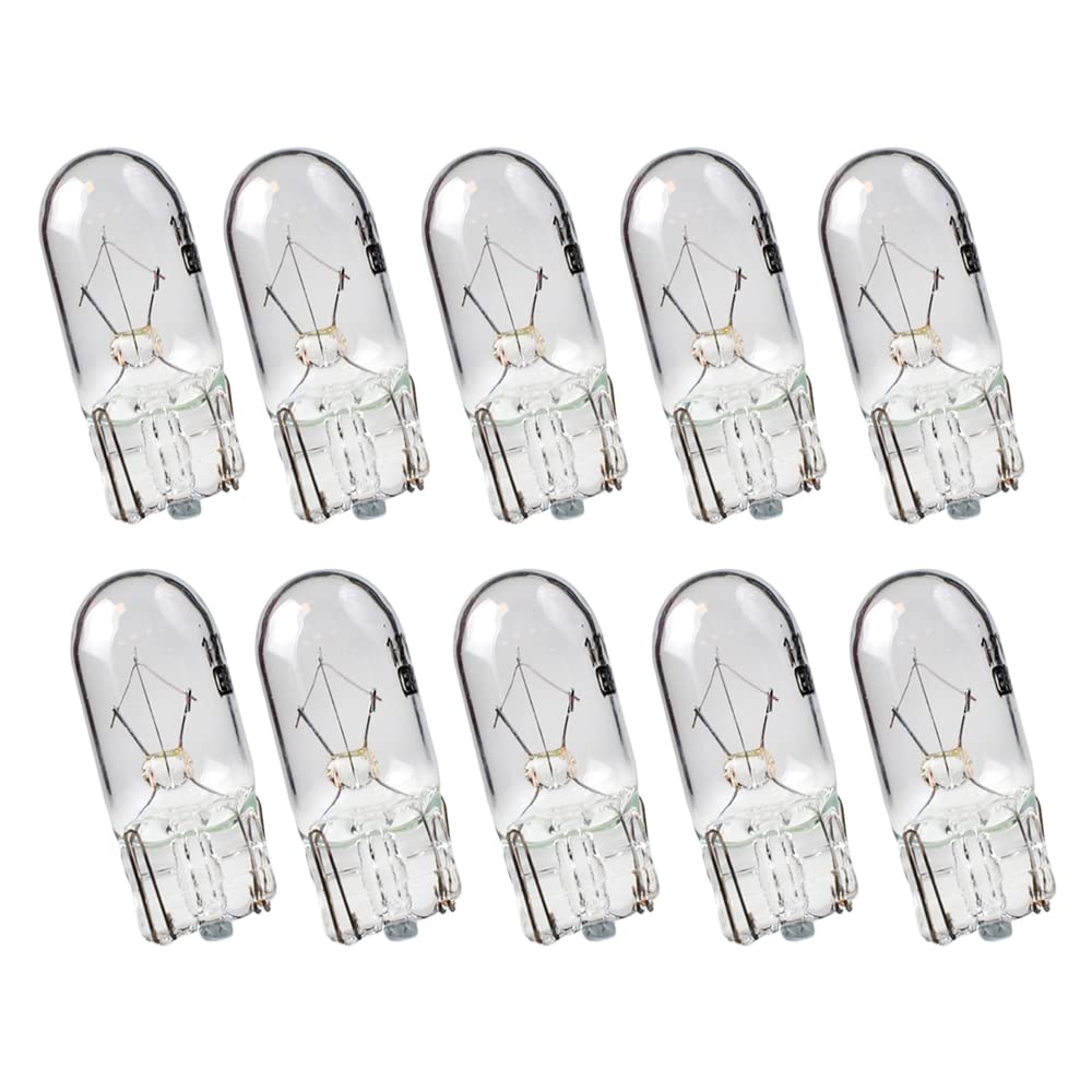 Crono W5W 12V 5Watt Standlicht Lampe Sockel 2.1x9.5d Glassockellampen 10er Set von Crono
