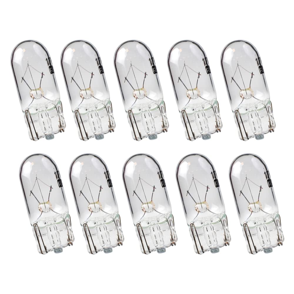 Crono W5W 12V 5Watt Standlicht Lampe Sockel 2.1x9.5d Glassockellampen 10er Set von Crono