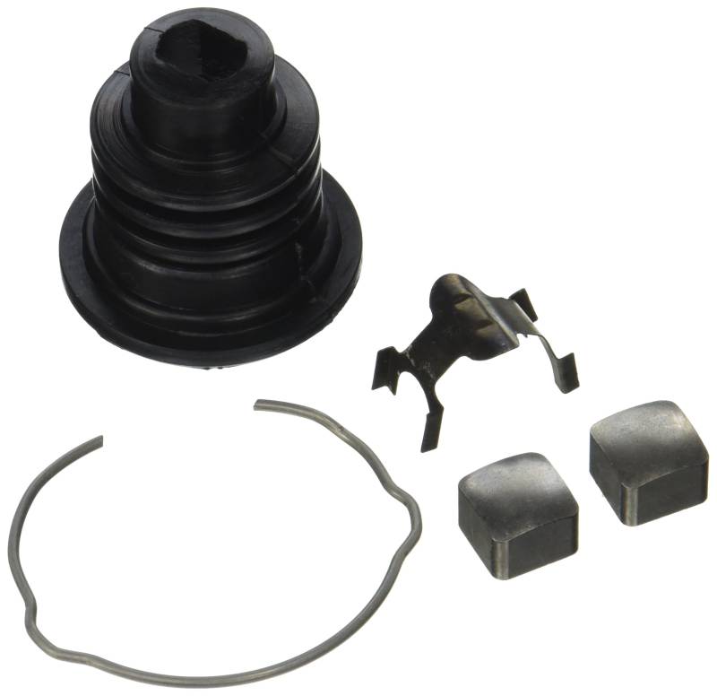 Crown Automotive 8132676K Lenkung Unterwelle Boot Kit Schwarz Silber von Crown Automotive