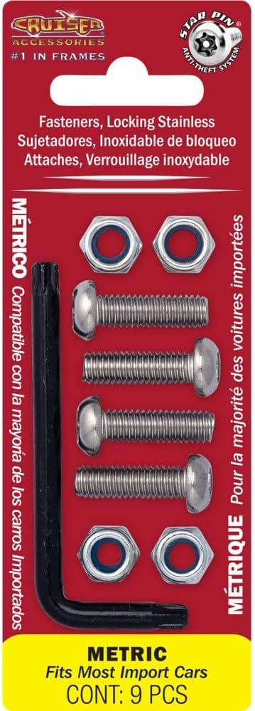 Cruiser Zubehör 81300 Metrisches Edelstahl Star Pin Sperren Verschluss von Cruiser Accessories