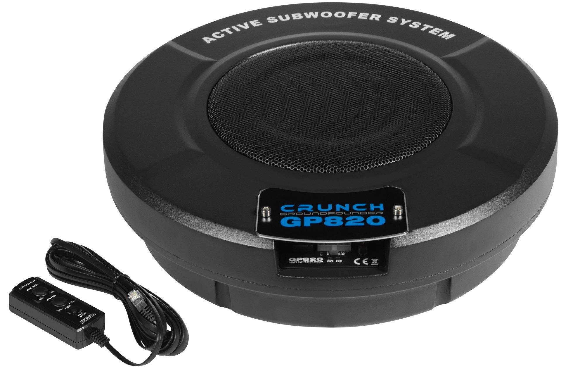 Crunch GP820 Auto-Subwoofer aktiv 300W von Crunch