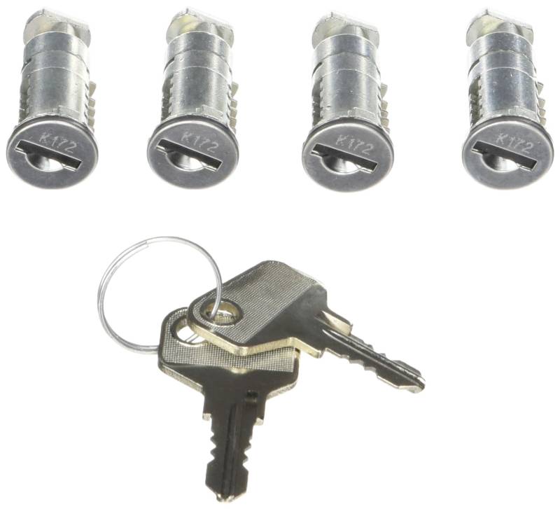 Cruz 932–014 Diebstahlschutz Key Lock, Set von 4 von Mountney