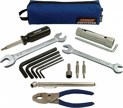 Cruztools SpeedKit Harley-Davidson, Werkzeugsatz - Blau Cruztools SpeedKit Harley-Davidson, Werkzeugsatz - Blau von Cruztools