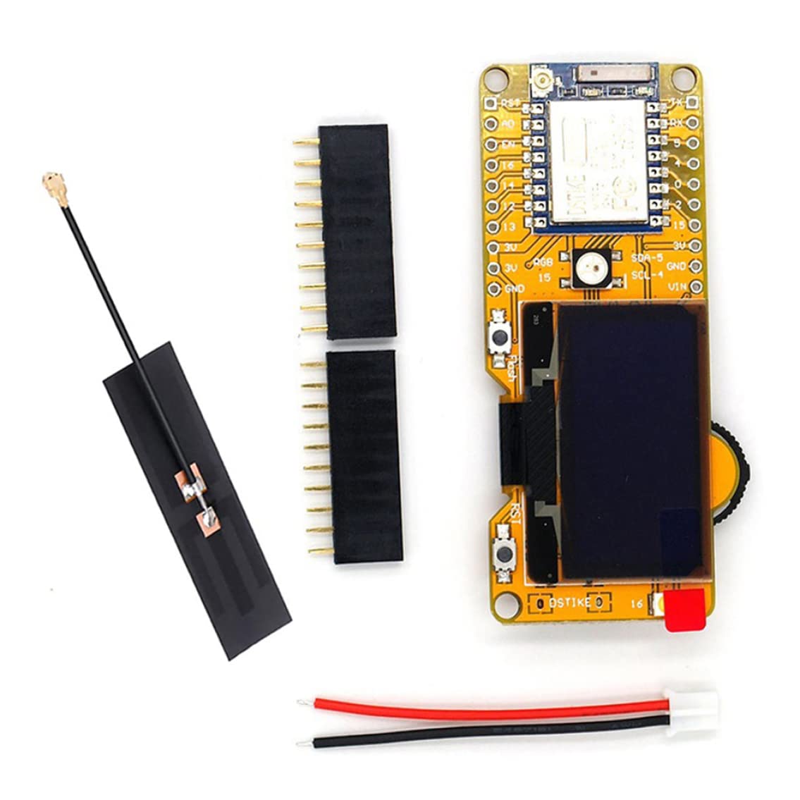 WiFi -Test Deauther ESP8266 Programmierbares Entwicklungsausschuss mit 1,3 -Zoll -OLED -Display -Software Onboard 2DB Antenne WiFi -Test Deauther ESP8266 Programmierbares Entwicklungsausschuss mit 1,3 -Zoll -OLED -Display -Software Onboard 2DB Antenne von Csafyrt