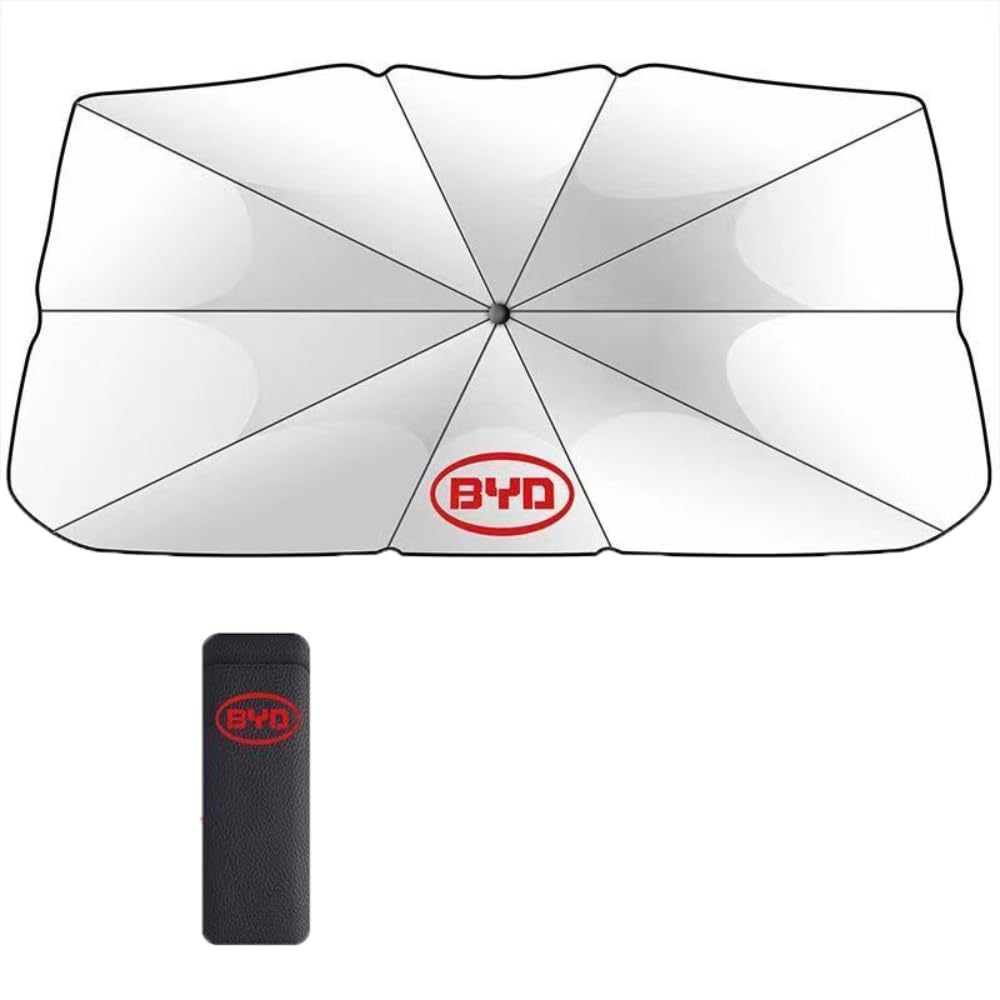 Auto Frontscheibe Faltbar Sonnenschutz Umbrella, für BYD ATTO ATTO 2 ATTO 3 Windshield UV-Schutz Wärmeisolierend 360° biegsamer Drehbar Auto Frontscheibe Faltbar Sonnenschutz Umbrella, für BYD ATTO ATTO 2 ATTO 3 Windshield UV-Schutz Wärmeisolierend 360° biegsamer Drehbar von Csikoi
