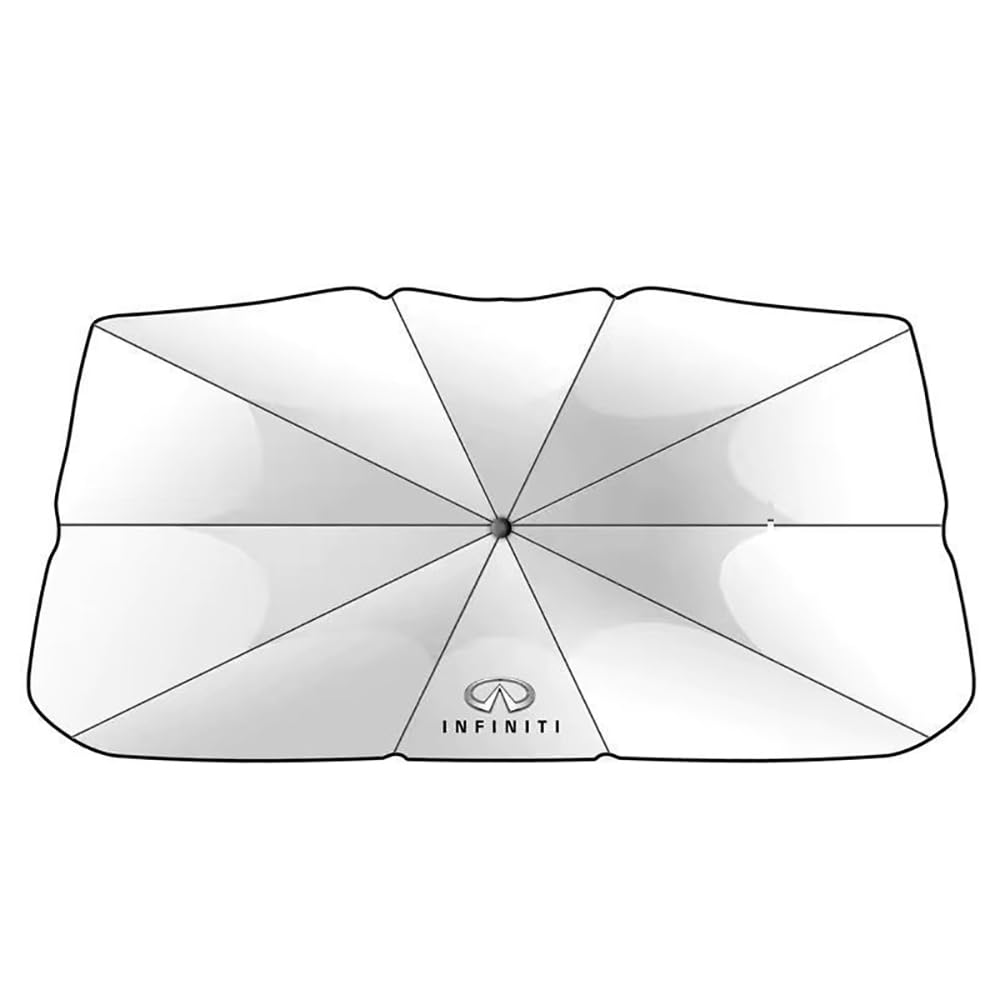 Auto Frontscheibe Faltbar Sonnenschutz Umbrella, für Infiniti Q50 Windshield UV-Schutz Wärmeisolierend 360° biegsamer Drehbar Auto Frontscheibe Faltbar Sonnenschutz Umbrella, für Infiniti Q50 Windshield UV-Schutz Wärmeisolierend 360° biegsamer Drehbar von Csikoi