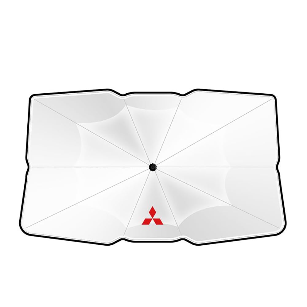 Auto Frontscheibe Faltbar Sonnenschutz Umbrella, für Mitsubishi Colt Lancer Grandis Carisma ASX Eclipse Cross Windshield UV-Schutz Wärmeisolierend 360° biegsamer Drehbar Auto Frontscheibe Faltbar Sonnenschutz Umbrella, für Mitsubishi Colt Lancer Grandis Carisma ASX Eclipse Cross Windshield UV-Schutz Wärmeisolierend 360° biegsamer Drehbar von Csikoi