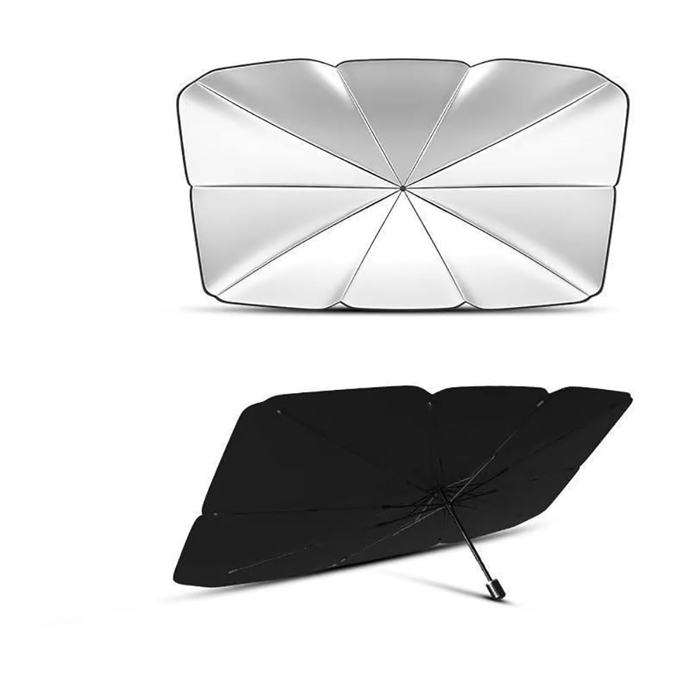 Auto Frontscheibe Faltbar Sonnenschutz Umbrella, für ORA GT Ballet Cat Lightning Cat IQ Zwarte Kat Witte Kat Windshield UV-Schutz Wärmeisolierend 360° biegsamer Drehbar Auto Frontscheibe Faltbar Sonnenschutz Umbrella, für ORA GT Ballet Cat Lightning Cat IQ Zwarte Kat Witte Kat Windshield UV-Schutz Wärmeisolierend 360° biegsamer Drehbar von Csikoi