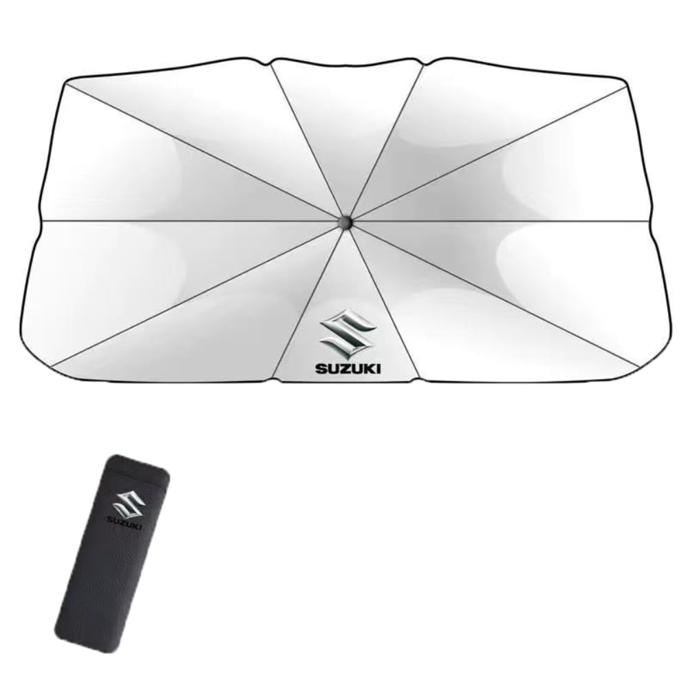 Auto Frontscheibe Faltbar Sonnenschutz Umbrella, für Suzuki Samurai Windshield UV-Schutz Wärmeisolierend 360° biegsamer Drehbar Auto Frontscheibe Faltbar Sonnenschutz Umbrella, für Suzuki Samurai Windshield UV-Schutz Wärmeisolierend 360° biegsamer Drehbar von Csikoi