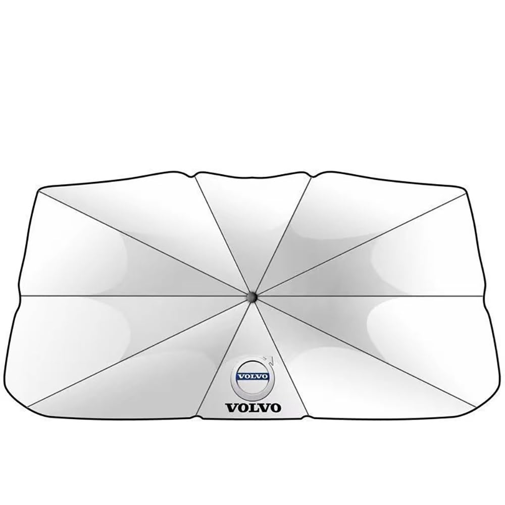 Auto Frontscheibe Faltbar Sonnenschutz Umbrella, für Volvo XC60 Windshield UV-Schutz Wärmeisolierend 360° biegsamer Drehbar Auto Frontscheibe Faltbar Sonnenschutz Umbrella, für Volvo XC60 Windshield UV-Schutz Wärmeisolierend 360° biegsamer Drehbar von Csikoi