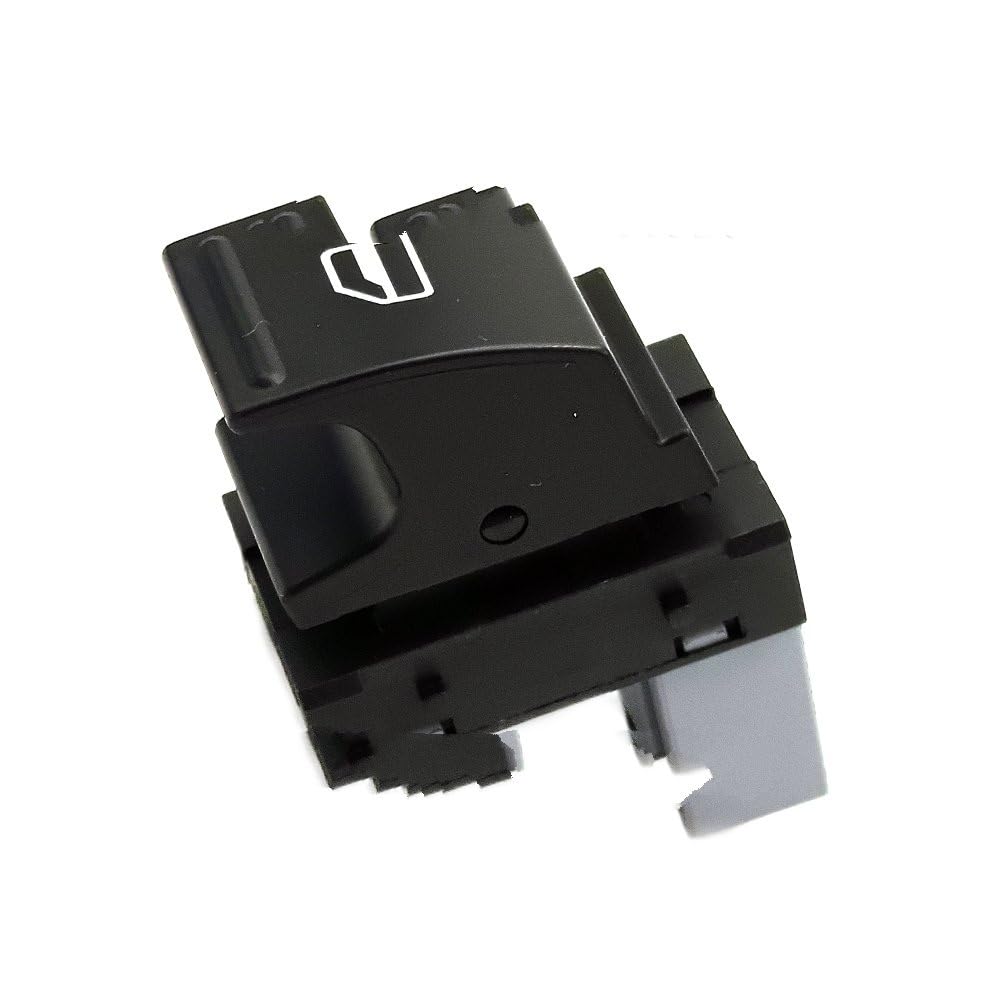 Auto Fensterheber Schalter 1 * Auto-Fensterheber-Steuerung, Einzelschalter Für VW Für Golf Für MK5 Für Jetta Für Passat Für B6 Für Amarok Fensterheber Schalter Taster(B) von Cstearqp