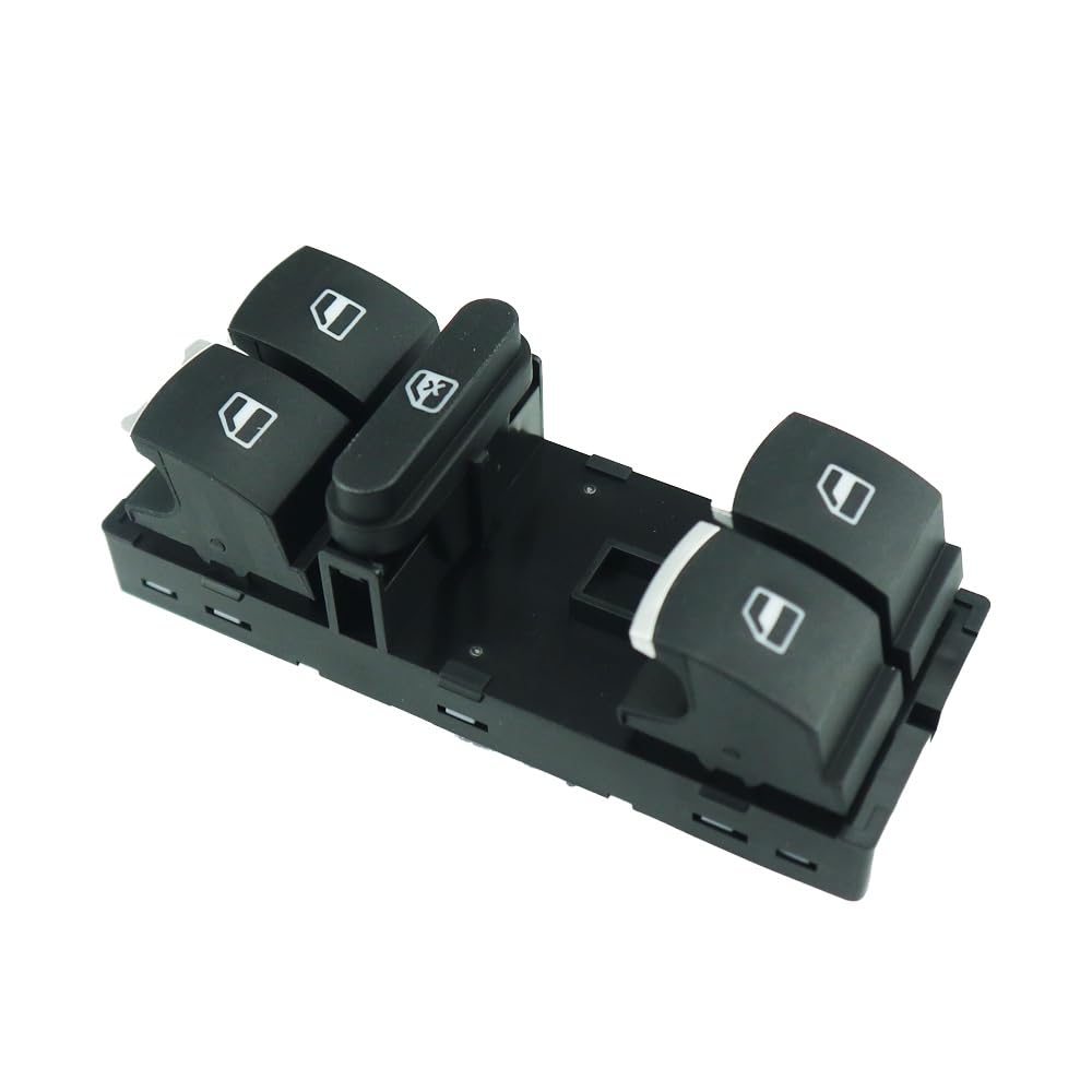 Auto Fensterheber Schalter Elektrischer Fensterheberschalter Für VW Für Jetta Für Golf Für MK5 Für MK6 Für GTI Rabbit Passat Tiguan Fensterheber Schalter Taster(B) von Cstearqp