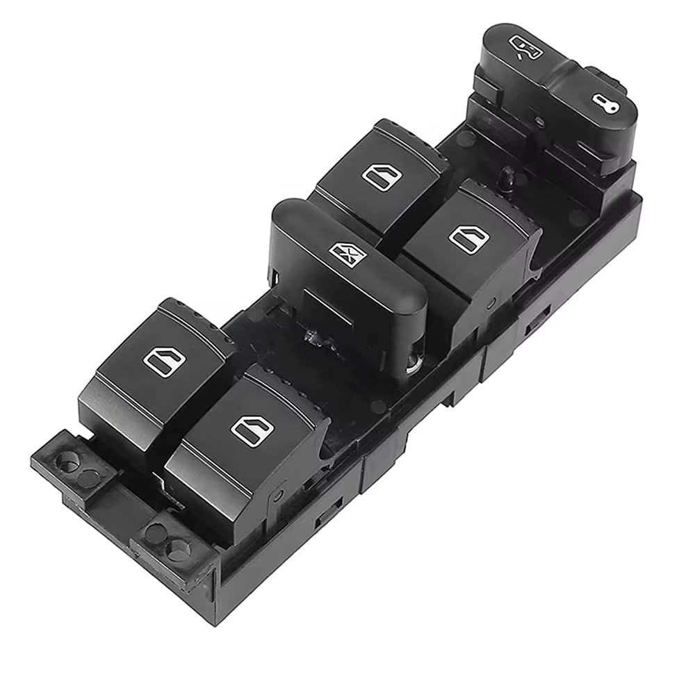 Auto Fensterheber Schalter Fensterheberschalter-Knopf Für Jetta, Für Golf, Für Bora, Für Passat, Für B5, Für Seat Für Leon, Für Toledo 1999–2006, Für 857D Fensterheber Schalter Taster von Cstearqp