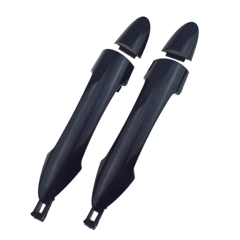 Autotürgriff Außen Vorne 2 PC Schwarz/Chrom Außen Auto Türgriff Für Kia Für Picanto Für Morgen 2011-2016 Vorne Hinten Links Rechts LH RH Außentürgriff Automotive(B) von Cstearqp